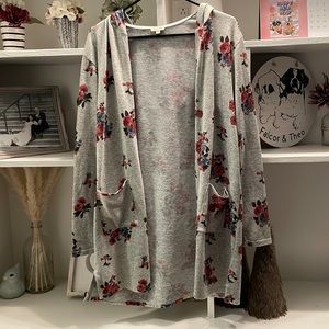 Women’s hooded duster XL